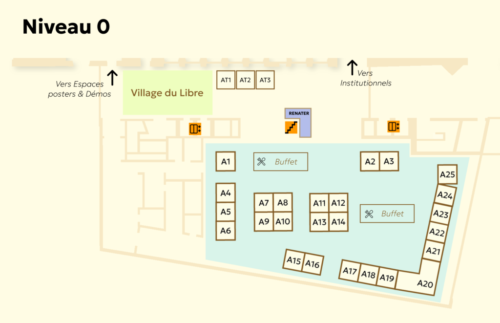 Plan exposition niveau 0.